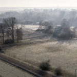 Luftfoto Neubruchhausen am Wintermorgen